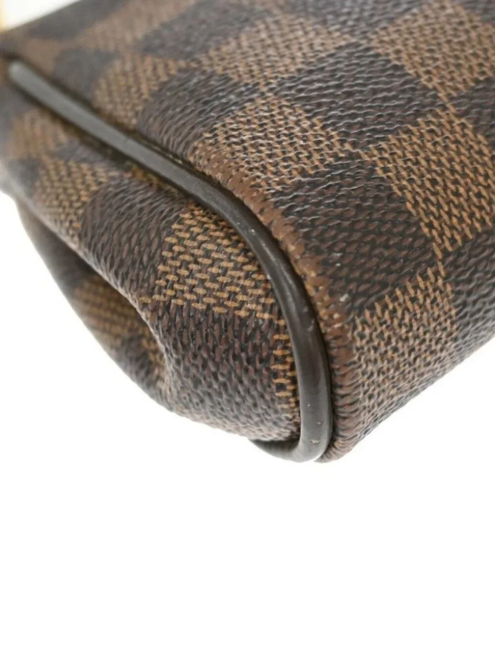 Louis Vuitton Damier Eva 2way Chain Handbag